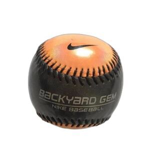 Nike Backyard Gem Baseball Copper Black Collectible Safety Ultra Soft -like new!